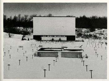 Greenville Drive-In Theatre - Old Photo (newer photo)